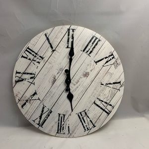 Wooden digital clock